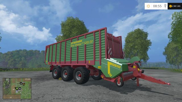 Model: Tera Vitesse 5201 - Loading wagons - Machines - Farming Simulator 15 Game Guide