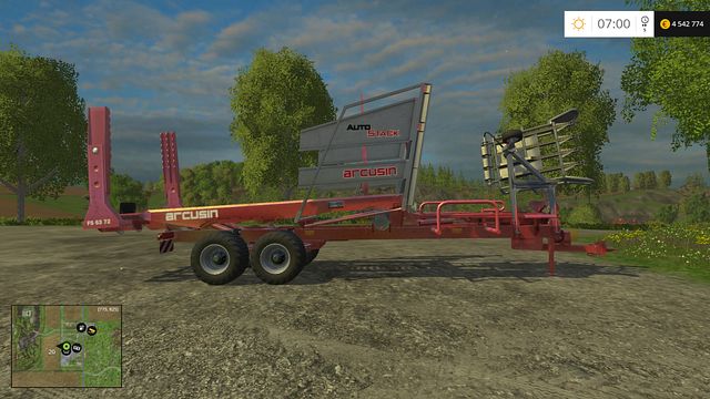 Model: Autostack FS 63-72 - Bales technology - Machines - Farming Simulator 15 Game Guide