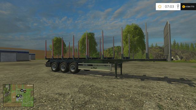 Model: Timber Runner - Forestry equipment - Machines - Farming Simulator 15 Game Guide