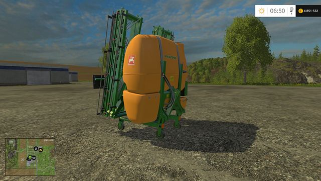 Model: UF 1801 - Sprayers - Machines - Farming Simulator 15 Game Guide