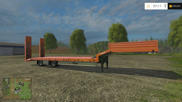 Model: Low loader - Misc - Machines - Farming Simulator 15 Game Guide