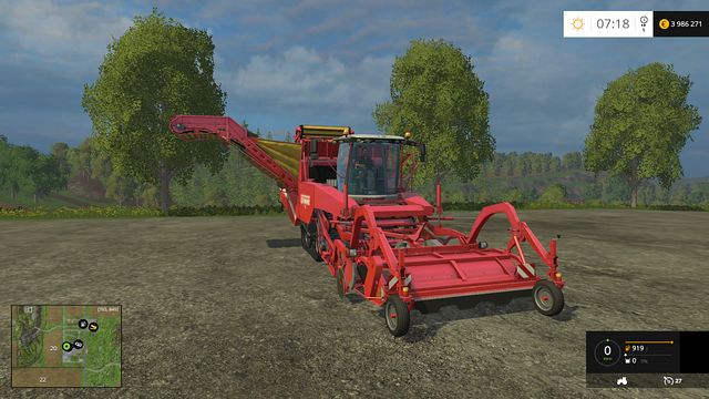 Model: Tectron 415 - Potato harvest - Machines - Farming Simulator 15 Game Guide