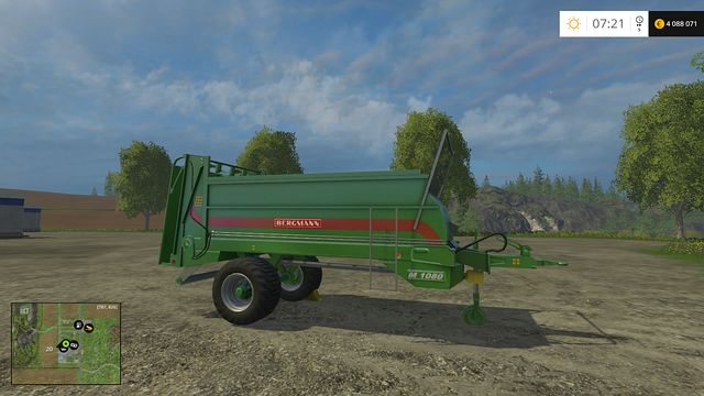 Model: M 1080 - Manure Spreaders - Machines - Farming Simulator 15 Game Guide