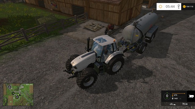 Loading a slurry tank. - Cows - Animals - Farming Simulator 15 Game Guide