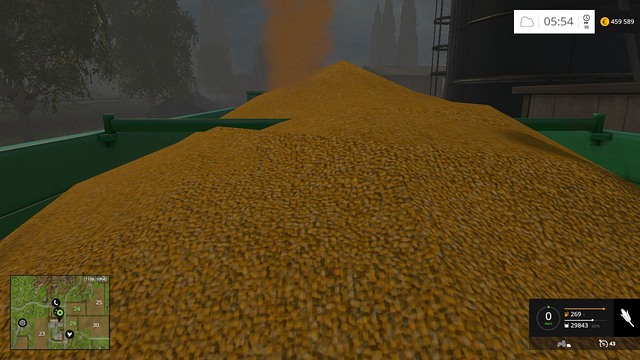 Filling up such a big trailer may take some time. - Demand - Plants - Farming Simulator 15 Game Guide
