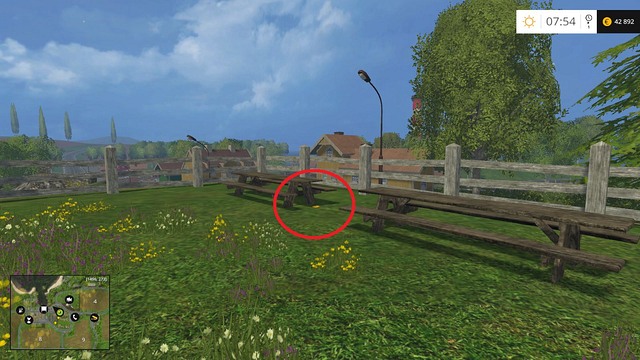 Between two tables - Section B - coins 13 - 29 - Gold Coins - Farming Simulator 15 Game Guide