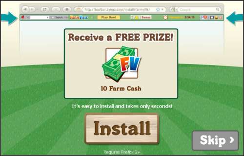 Sometimes you can see such an offer instead of a normal loading screen - Bunch of advice - Farm management - FarmVille - Game Guide and Walkthrough