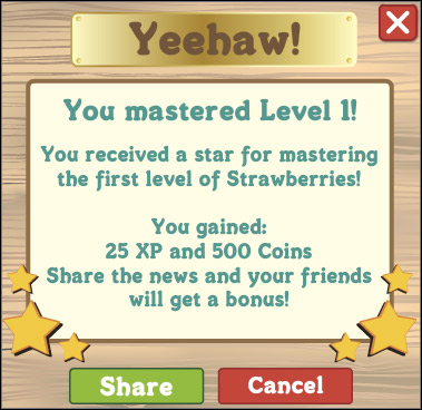 Strawberry success - Specializations - Crops for advanced farmers - FarmVille - Game Guide and Walkthrough