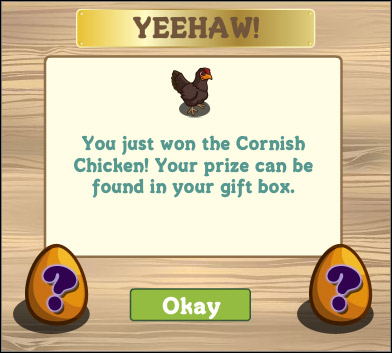 5th level chicken is born - Chicken coop - Buildings - FarmVille - Game Guide and Walkthrough