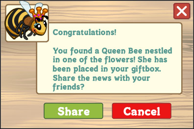 A bee queen somewhere amid flowers - Beehive - Buildings - FarmVille - Game Guide and Walkthrough