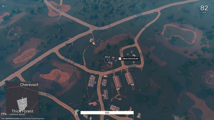 At the beginning of a match in Fear the Wolves usually the biggest number of players die, because they land in the same place and fight for a few weapons located in the area - Beginning of the match in Fear the Wolves - Course of the match - Fear the Wolves Game Guide