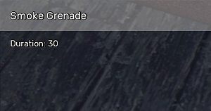 Smoke grenade - All Weapons in Fear the Wolves - Equipment - Fear the Wolves Game Guide