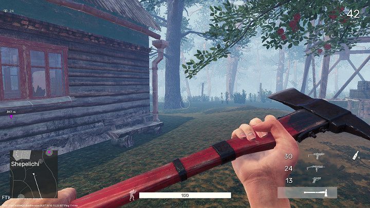 There are melee weapons in Feat the Wolves game, which can be useful at the beginning of the game, as it is always better to use an axe instead of bare fists - All Weapons in Fear the Wolves - Equipment - Fear the Wolves Game Guide