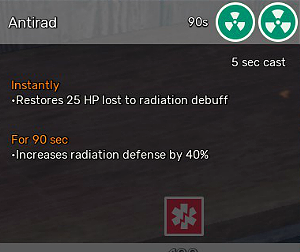Antirad - Meds, consumables and chems in Fear the Wolves - Equipment - Fear the Wolves Game Guide
