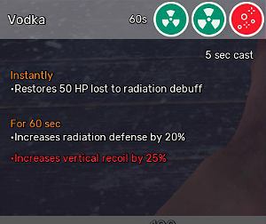 Vodka - Meds, consumables and chems in Fear the Wolves - Equipment - Fear the Wolves Game Guide