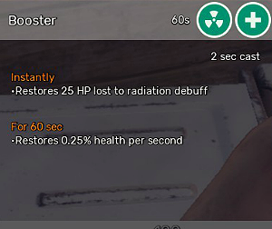 Booster - Meds, consumables and chems in Fear the Wolves - Equipment - Fear the Wolves Game Guide