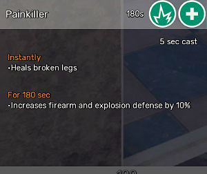 Painkiller - Meds, consumables and chems in Fear the Wolves - Equipment - Fear the Wolves Game Guide