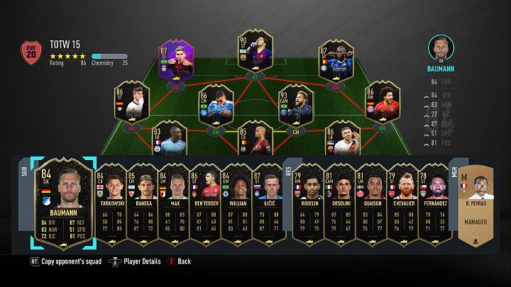 LP - FUT 20: Team of the Week 15 (TOTW) - FIFA 20 Ultimate Team - FUT 20: Team of the Week - FIFA 20 Guide