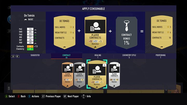 The manager's contract is extended in the same way as the player's contract - FUT 21: Team management - FIFA Ultimate Team - FIFA 21 Guide