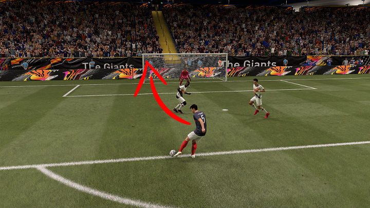 The finesse shots should be made with the athlete's stronger leg if he does not have 4 or 5 stars of the weaker foot - FIFA 21: Shots - Basics - FIFA 21 Guide