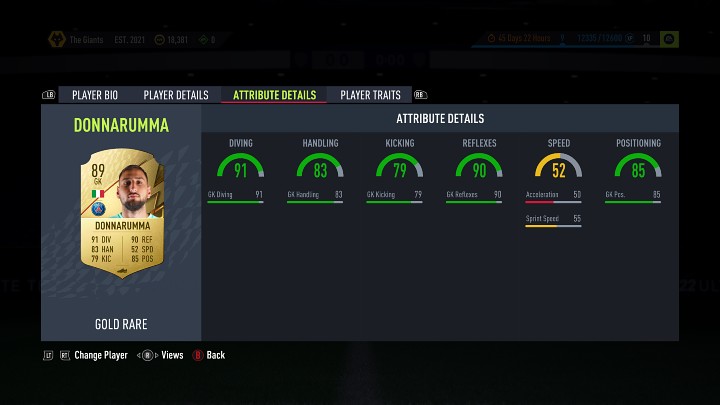 No team in FUT 22 can function well without a good goalkeeper - FUT 22: Football players - key statistics - FUT 22 - FIFA 22 Guide