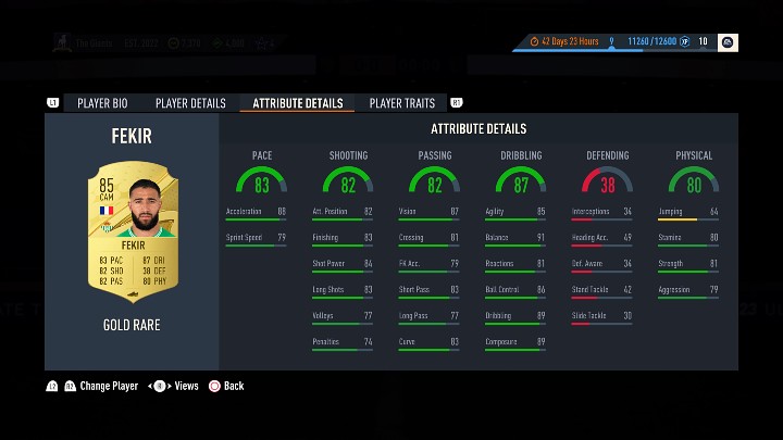 Central attacking midfielders (CAM) often join the team's offensive around the penalty area, and in many cases they shoot at the goal - FIFA 23: Most important player attributes in FUT 23 - FIFA 23: Basics FUT - FIFA 23 Guide