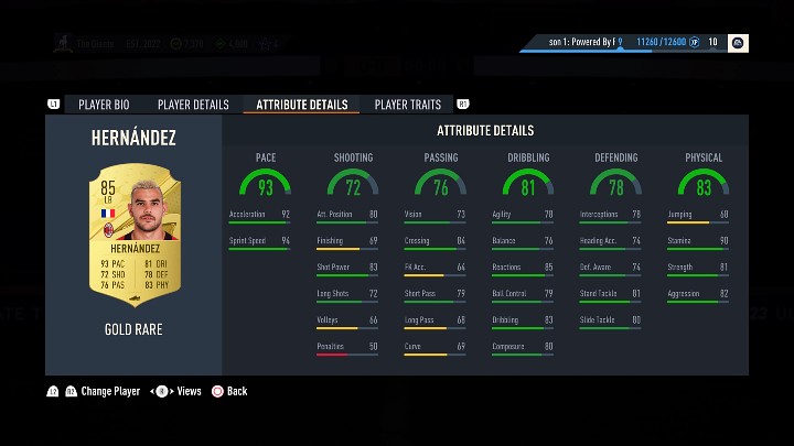 The side backs (RB/LB) can play various roles on the pitch during matches in FIFA 23 - FIFA 23: Most important player attributes in FUT 23 - FIFA 23: Basics FUT - FIFA 23 Guide