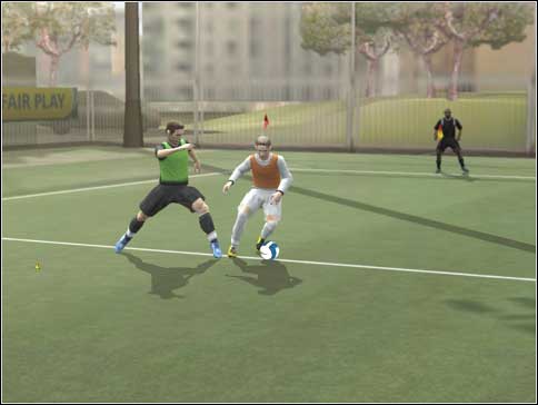 Running with ball without fakes is useless - Dribbling - Controls - FIFA 08 - Game Guide and Walkthrough