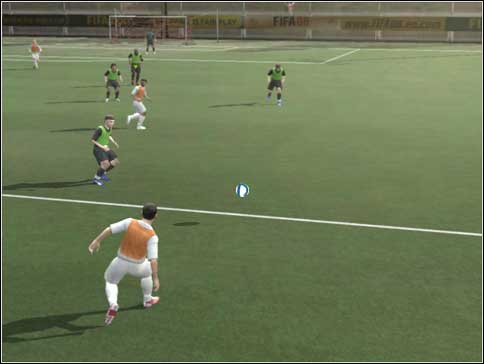 Through pass is my favorite one - Passes - Controls - FIFA 08 - Game Guide and Walkthrough