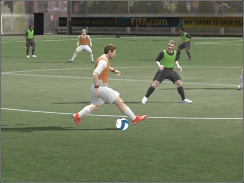 Luis Figo's fake - 2 x [Shift], or in sprint [Shift] + 2 x front - Useful moves - Controls - FIFA 08 - Game Guide and Walkthrough