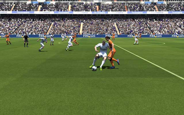 Tackling is the easiest way of stopping an enemy action - it's a great way of using physical superiority in a direct duel - Basic techniques - Defense - FIFA 14 - Game Guide and Walkthrough