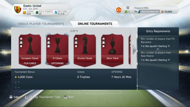 Additionally, you can challenge the team of the week or your friend - The game - FIFA Ultimate Team - FIFA 14 - Game Guide and Walkthrough