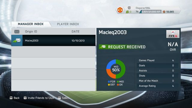 The hand-created players are always better than the remaining ones - Team creation and selection - Virtual clubs - FIFA 14 - Game Guide and Walkthrough