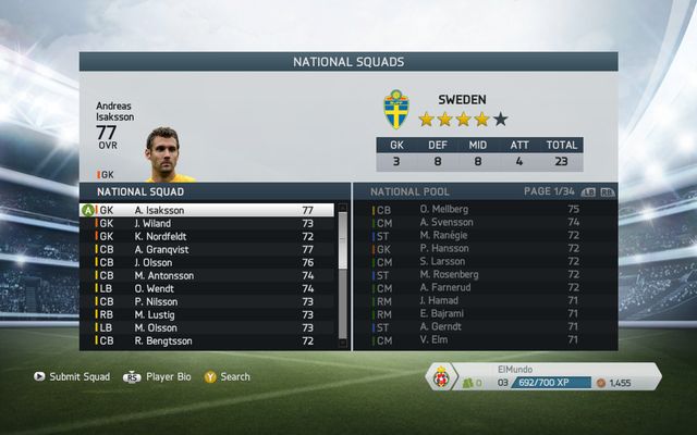 Leading a national team doesn't involve many duties - apart, of course, from playing the interstate matches and trying to meet the requirements set by international federations - National team manager - Manager career - FIFA 14 - Game Guide and Walkthrough