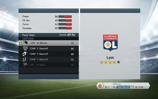 The next step is choosing the team in which you want to play at the beginning of your professional career - for the needs of the guide, it will be Juventus F - Creating a career - Player career - FIFA 14 - Game Guide and Walkthrough