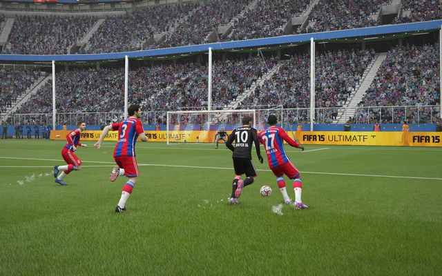 The sliding tackle is a very effective, though risky, technique of stopping an opponents action - well performed, it lets you immediately stop the attack of your opponent and usually gives your team members a good chance of returning to their normal position, as it often causes the ball to leave th - Basic defence techniques - Defence - FIFA 15 - Game Guide and Walkthrough