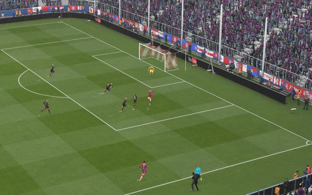 Shooting along the long corner would be a perfect finish for this action! - Counter-attack - Offense - FIFA 15 - Game Guide and Walkthrough