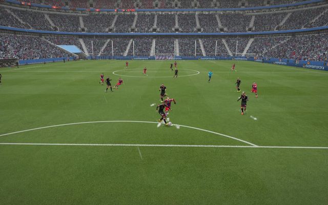 Disorganizing the opponents defence is a basic thing to do when you want to finish a carefully planned action - Finishing actions - Offense - FIFA 15 - Game Guide and Walkthrough