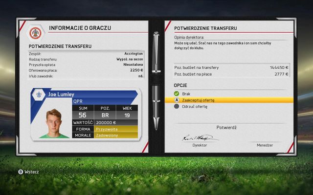 The first official step on the way of acquiring a player is sending an enquiry - Transfers - FIFA 15 - Game Guide and Walkthrough