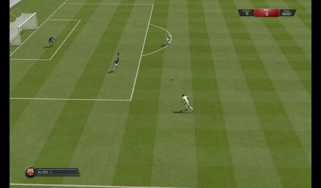 This challenge is very similar to the Bronze one, the only difference being the fact that this is a one-on-one situation - Advanced defending - Skill games and practice - FIFA 15 - Game Guide and Walkthrough