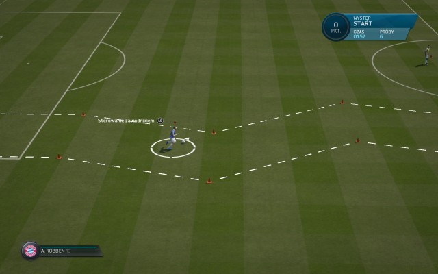 Your task is to perform three simple passes to the players near your position - Basics - Skill games and practice - FIFA 16 - Game Guide and Walkthrough