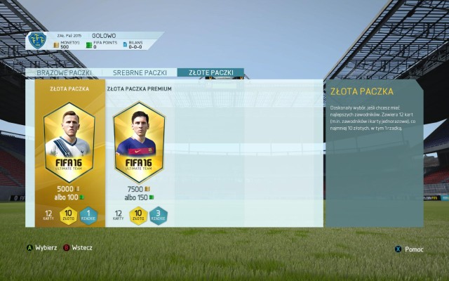 The situation here is similar to bronze packs - Packs and prices of the packs - FIFA Ultimate Team - FIFA 16 - Game Guide and Walkthrough