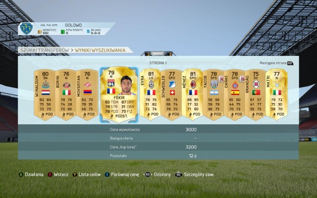 If you do not want to buy your players in bundles (which is much less profitable), it is a good idea to go to the auction, which is a more precise way of obtaining players for your team - Auctions - FIFA Ultimate Team - FIFA 16 - Game Guide and Walkthrough