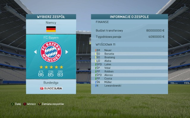 One of the key decisions is selecting the team that you will be managing over, at least, several incoming months - the selection is wide and it includes the Polish First Division - Let the games begin! - Manager career - FIFA 16 - Game Guide and Walkthrough