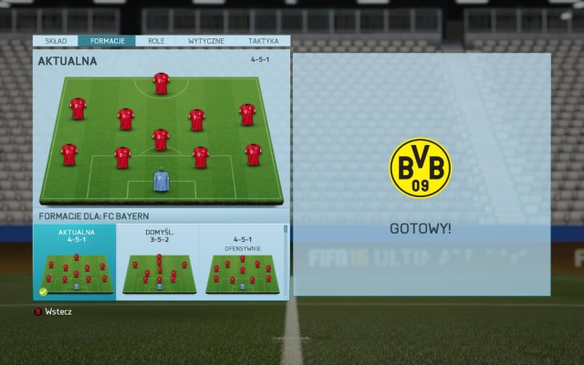 The next panel allows you to pick one formation, from several dozens of the available ones - here, you find popular formations, coming in several tactical variants, both focused on the offense and the more defensive ones - Formations - Team management - FIFA 16 - Game Guide and Walkthrough