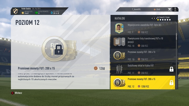 The EAS catalogue is an extremely useful feature, especially at the start of your FUT career - How to start well in FUT | FUT - FIFA Ultimate Team - FIFA 17 Game Guide