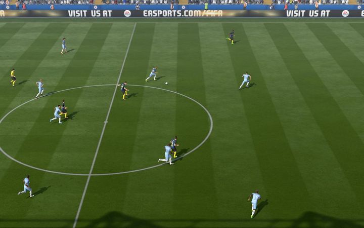 The large majority of counter-attacks take place on the wings - it is there where most of the dynamic, creative players can be found, who with a single sprint can tear apart the enemy defensive formation and execute a precise cross into the penalty area - Executing a successful counter-attack and positional attack | Attack - Attack - FIFA 17 Game Guide