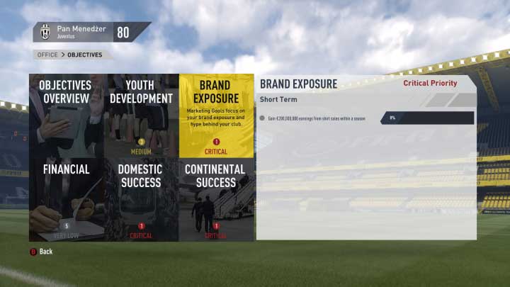 Some of the clubs decide upon youth development as their priority - Board Objectives | Manager Career - Manager Career - FIFA 17 Game Guide