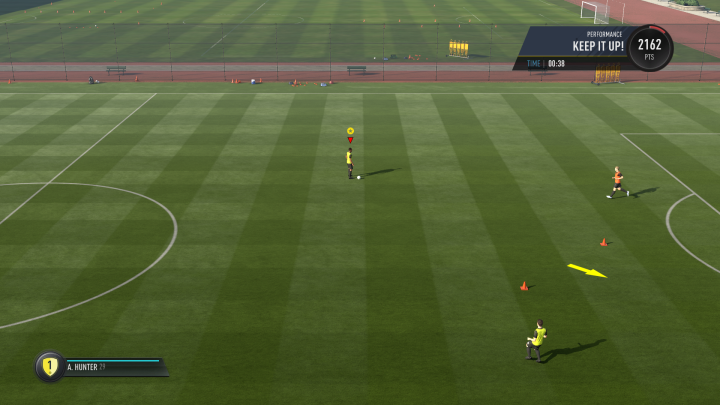 The third exercise game is the 2 on 1 attack - The beginning | The Journey - The Journey - FIFA 17 Game Guide