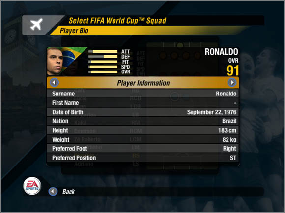 One more thing - you can change your players during the match (max - FIFA 2006: Players - FIFA 2006: World Cup Mode - 2006 FIFA World Cup Germany Game Guide